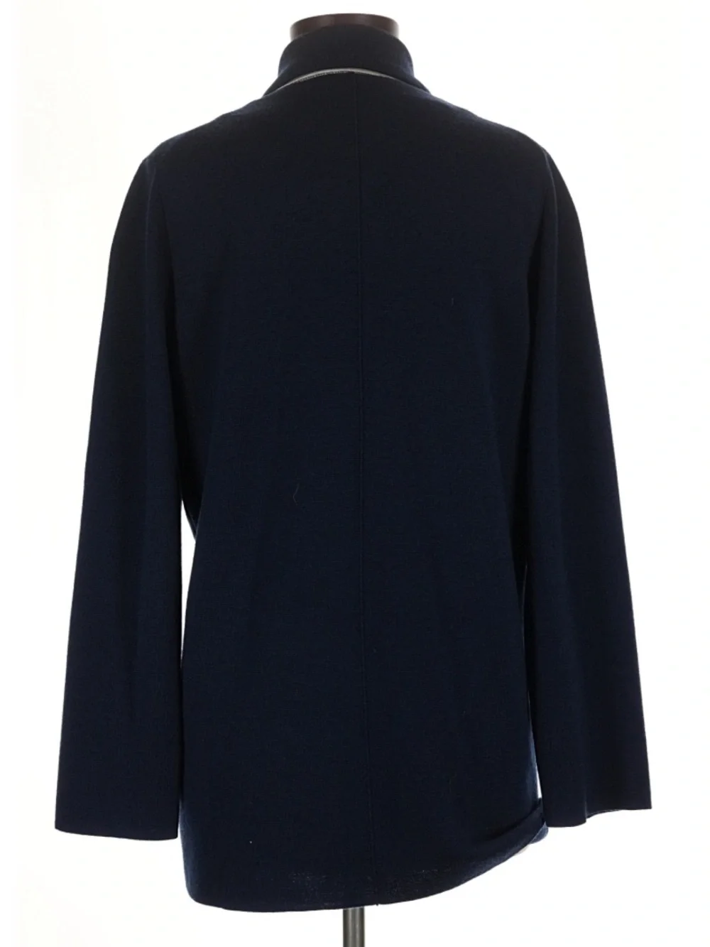 J. CREW Double Breasted Navy Wool Jacket Gold Buttons Size medium